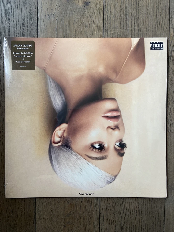 Ariana Grande Sweetener opaque Peach vinyl LP (album vinyle couleur pêche) - Photo 2/4