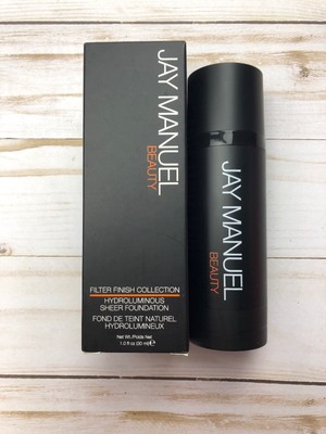 JAY MANUEL Beauty Hydroluminous Sheer Foundation DEEP #1