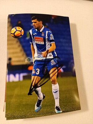 Signiertes Foto Aaron Martin Espanyol Barcelona NEU (2)