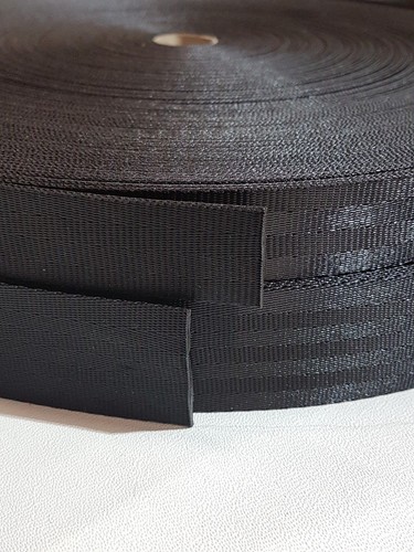 POLYESTER SEAT BELT WEBBING 25,38,50mm wide-sold by the metre - Picture 4 of 6