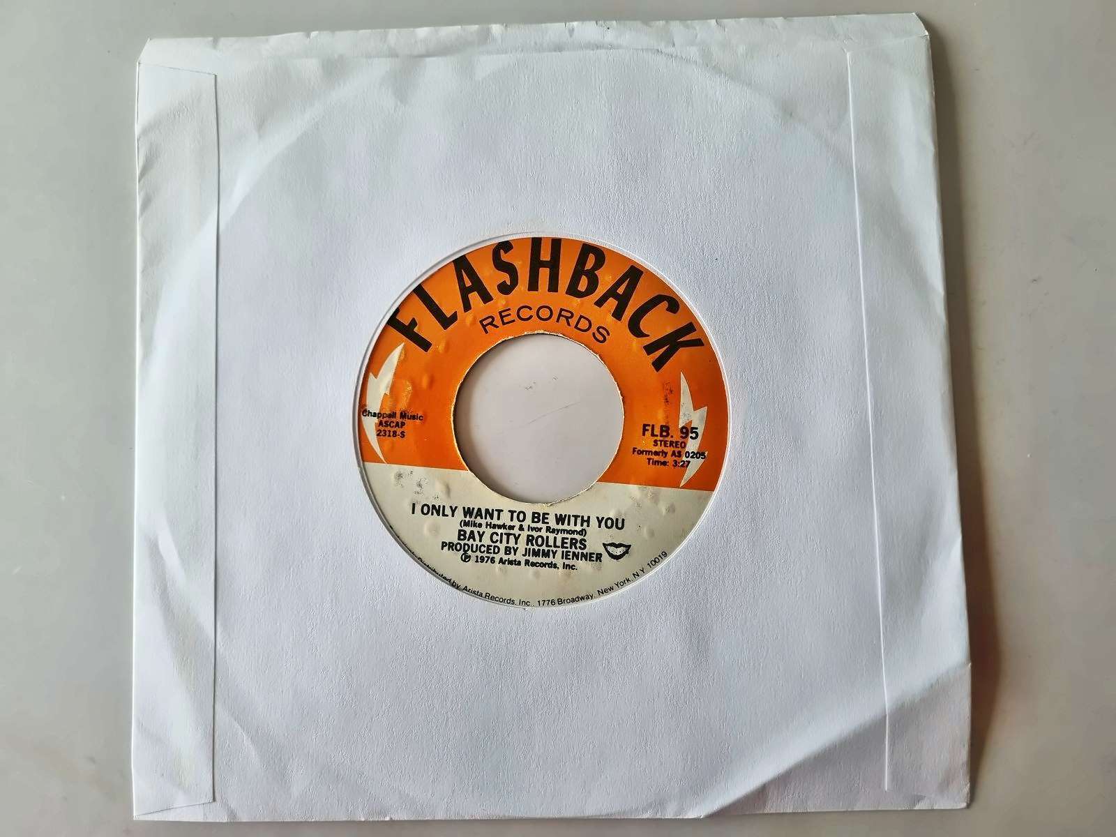 Bay City Rollers - I only want to be with you/ Rock and Roll love letter 7'' US