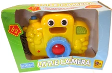 Megcos Toys Little Camera by Dolgen Corp 18+ months Requires Batteries Blue Shut