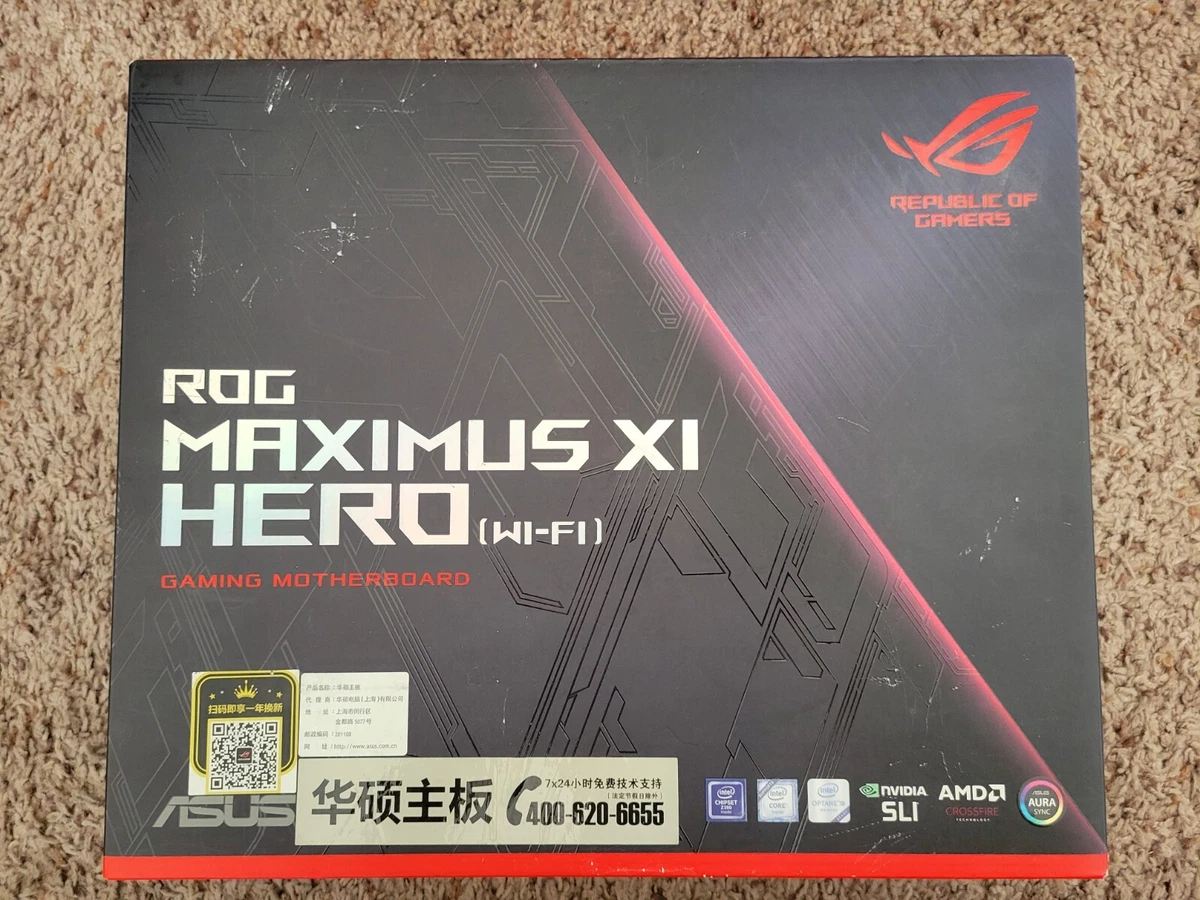 i7 9700k + ASUS ROG MAXIMUS XI HERO Z390 motherboard combo | eBay