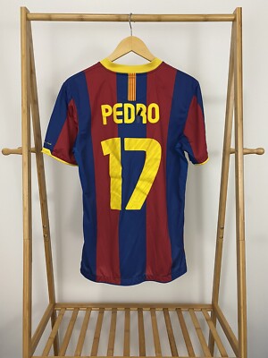 Pedro Rodriguez #17 FC Barcelona 2010-2011 Soccer Fubol Jersey
