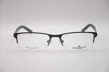 CHESTERFIELD FLEXOLITE CH861 RECTANGULAR HALF RIM EYEGLASS FRAMES GRAY 140MM NEW