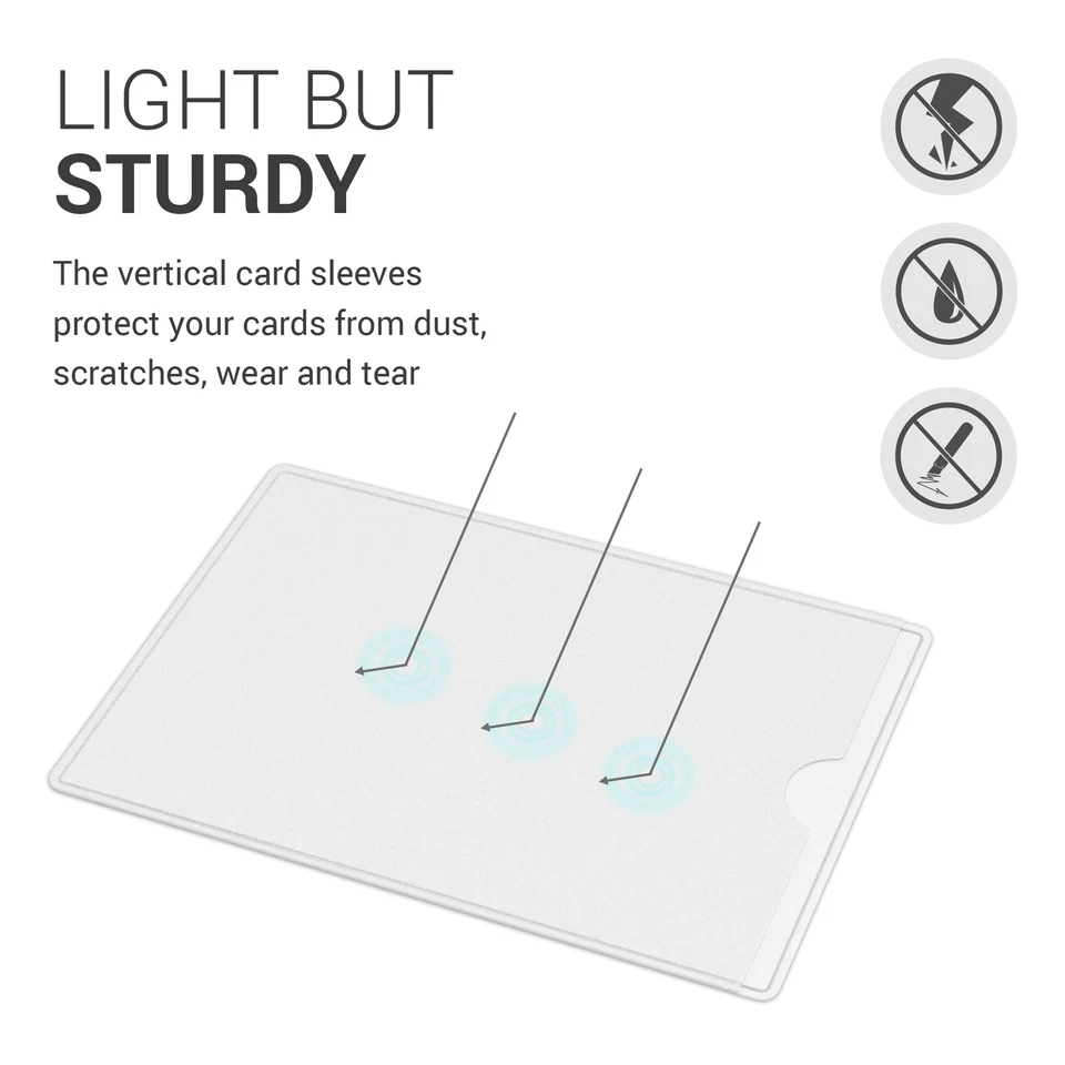 10x Funda protectora para tarjetas de crédito y débito - Imagen 3 de 4