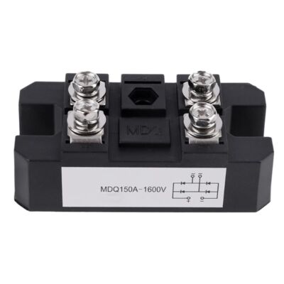 MDQ 150A 1600V Black Single-Phase Diode Bridge Rectifier 150A Amp High Power