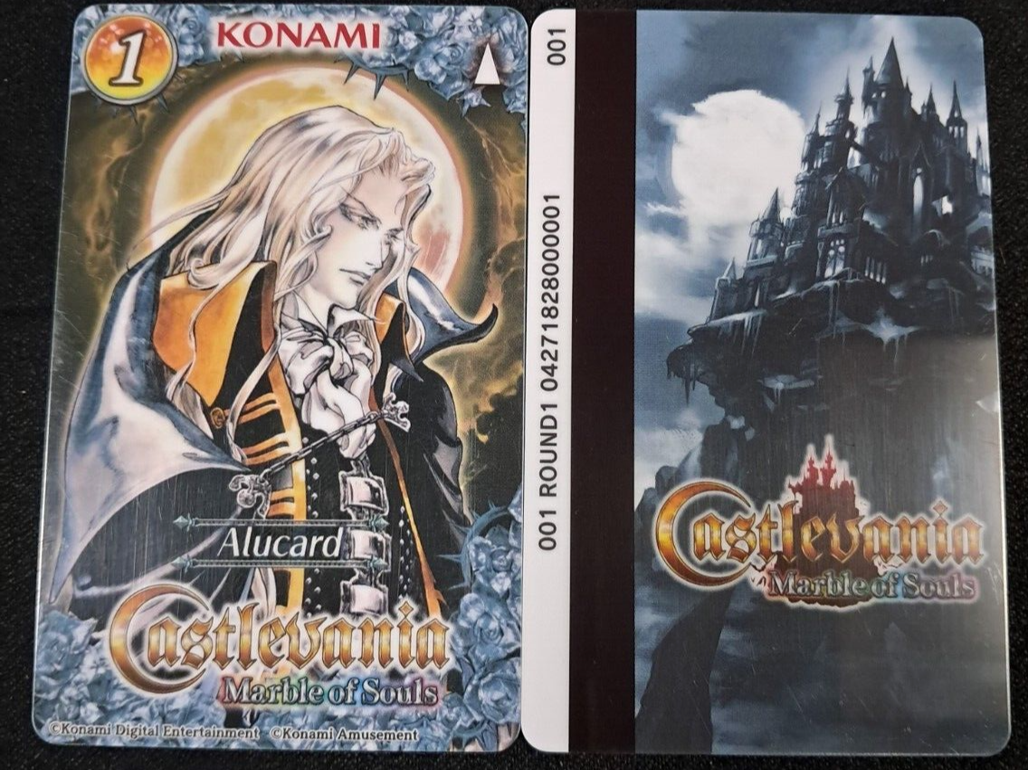 castle vania marble of souls カード全種セット KONAMI Castlevania Marble of Souls Arcade Coin Pusher Cards