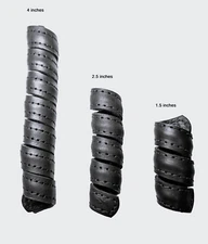 Leather Hair Dreads beads Beard Biker Dreadlocks Vicking Braiding Wrap Motorcycl