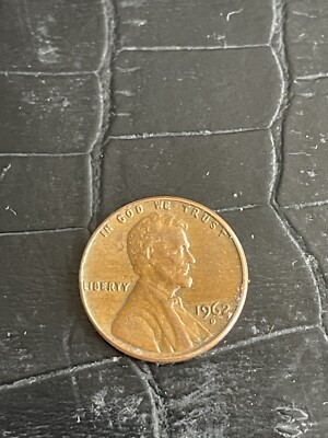 1962 D Lincoln Memorial Cent Penny L Rim Error, See Pictures For Back Detail