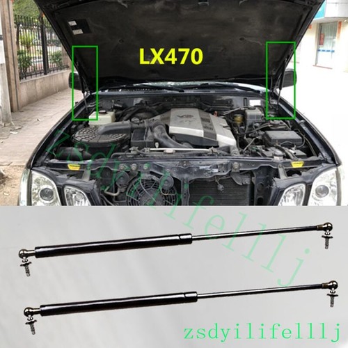2PCS For LEXUS LX470 1998-2007 Car Front Left Right COVER HYDRAULIC STRUT SHOCKS - Picture 1 of 3