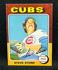 1975 Topps Mini Baseball - STEVE STONE #388 - CHICAGO CUBS