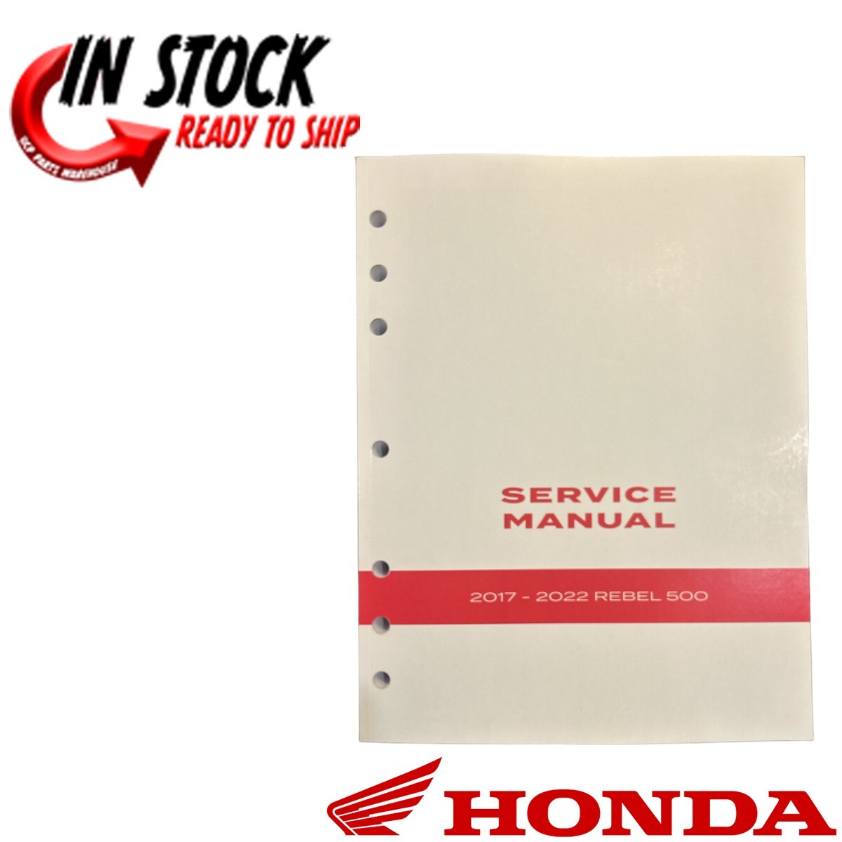 HONDA SERVICE MANUAL BOOK 2017-2022 REBEL 500 CMX500 OEM NEW