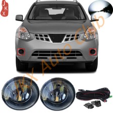 For 2011-2013 Nissan Rogue 2pcs Bumper Led Fog Light Driving Lamp Wwiring Kit S