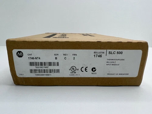 New Factory Sealed AB 1746-NT4 SER B SLC 500 Input Module PLC 1746NT4 - Picture 1 of 4