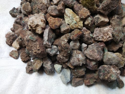 17 Lbs. Malachite & Copper Ore Pieces On Host Rock From Old Frisco, Utah #FR2 - Picture 10 of 10