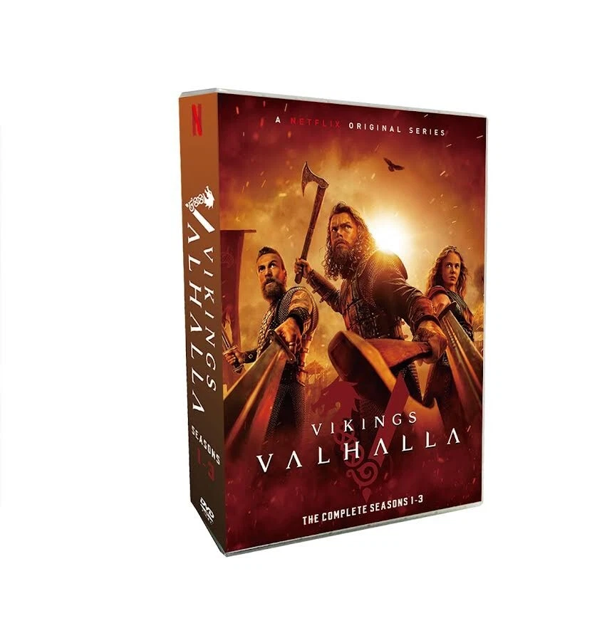 Vikings: Valhalla – The Complete Series (Seasons 1-3) DVD Box Set | New & Sealed