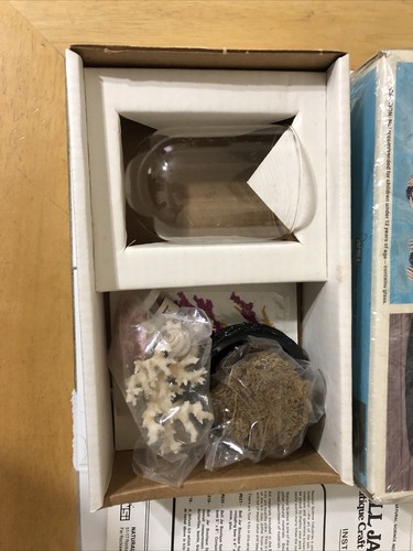 1973 Natural Science Industries Bell Jar Boutique Craft Kit- New In Box-open - Picture 3 of 8