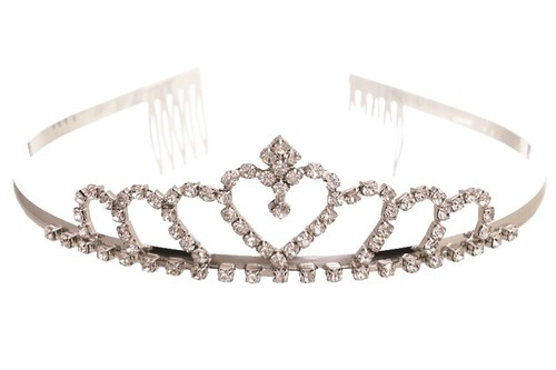 Sparkling Bridal Rhinestones Crystal Prom Wedding Crown Tiara