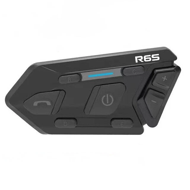 R6S Riders Helmet Headset Motorcycle Bluetooth Intercom Wireless Communication - Image 2 of 4