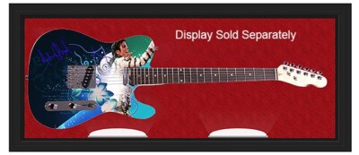 Michael Jackson Facsimile Autographed Signed Graphics Photo Guitar
