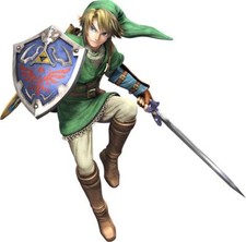 LINK Decal THE LEGEND OF ZELDA Removable WALL STICKER Home Decor Art Mural Huge