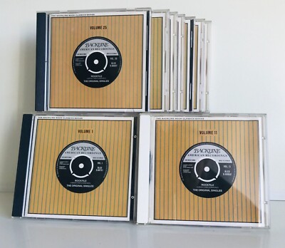 Auswahl CDs ROCKFILE Backline American Recordings  1989-1991