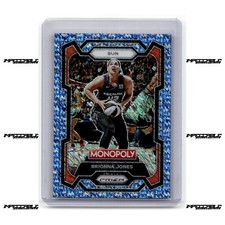 2024 Panini Prizm Monopoly WNBA - Blue Millionaire #51 Brionna Jones /10