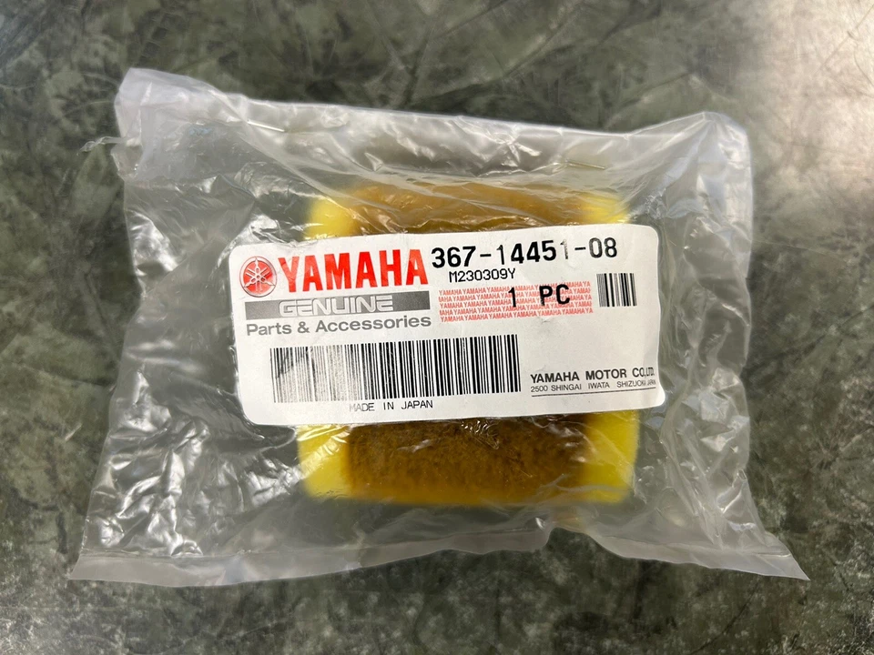 Filtro de aire Yamaha DT80 GT80 GTMX MX80 YZ80 1973-1983 OEM 367-14451-08-00 Foto 3 de 3