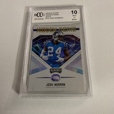 Graded Josh Norman Playoff 2018 Hidden Gems Gold BCCG 10