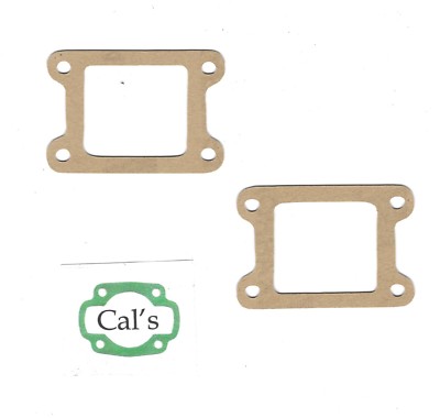 YAMAHA Gt80 Enduro, REED VALVE SEAT Gaskets, '74-'80. (Set of 2)      (GT80-5)