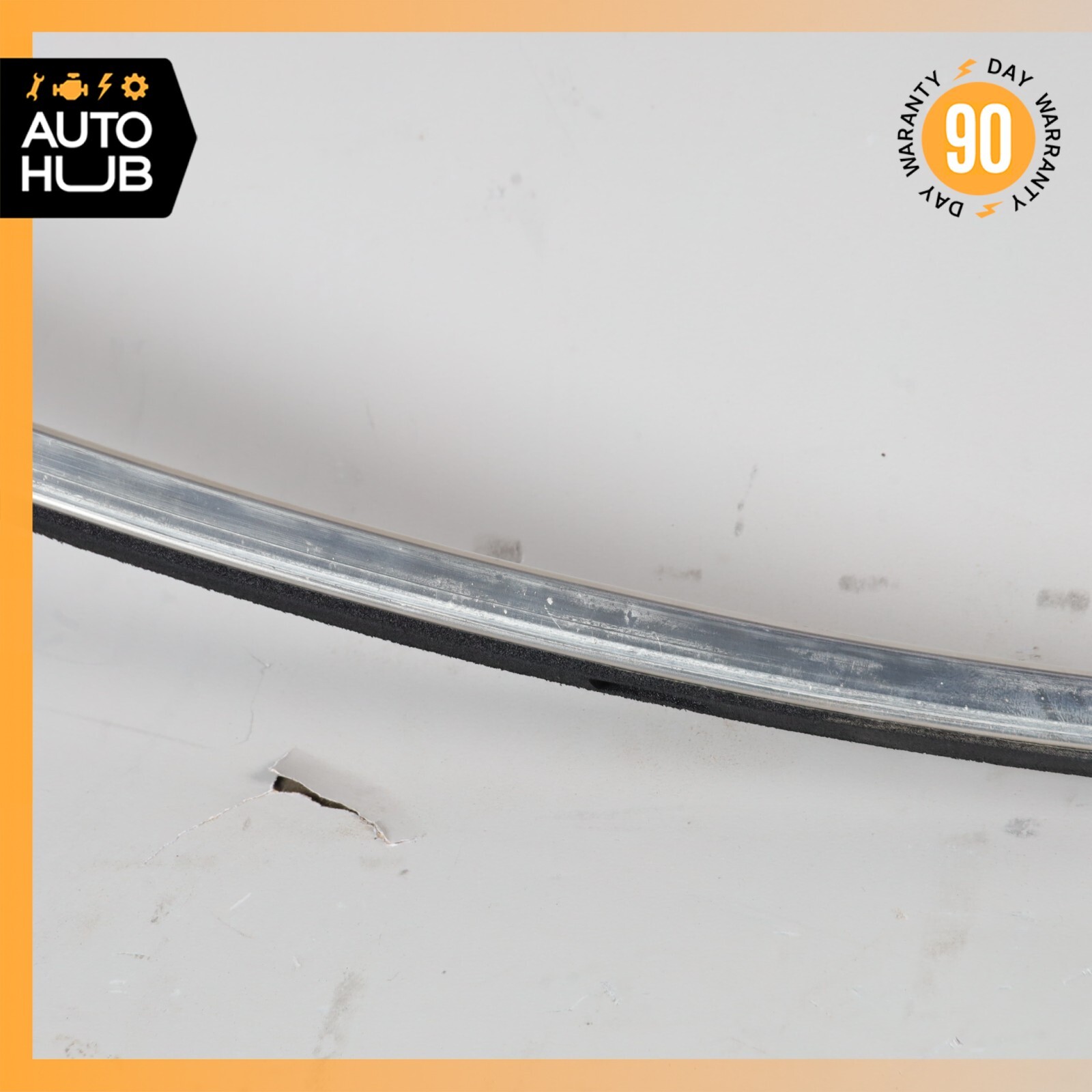 13-15 Aston Martin DB9 Left Driver Side Window Moulding Strip OEM 35k
