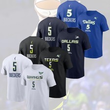 NEW - Paige Bueckers #5 Dallas Team Wings 2026 Player Name & Number Fan Look