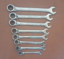 Craftsman Usa Reversible Ratcheting 8pc Wrench Set Sae 516 - 34 Gk-f Series Craftsman Usa Reversible Ratcheting 8pc Wrench Set Sae 516 - 34 Gk-f Series