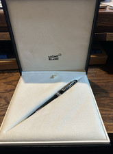 RETRO MONTBLANC MEISTERSTUCK PIX BALLPOINT PEN BLACK GERMANY & CASE