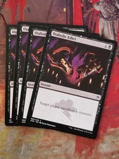 MTG Card: (4x) Diabolic Edict (Masters 25)
