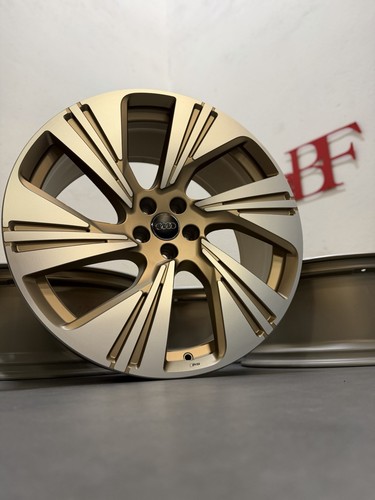 Original Audi 4KE GEA SQ8 E-tron 22 Zoll ET36 4KE601025AM Neodyme Gold Felgen 22