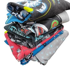 8 Piece Pajamas Bundle Boys Size Large 4 Shirts 4 Shorts