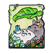 Cute Cat Enamel Pin Cartoon Anime Badges