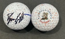 Ben Griffin Signed 2025 U.S Open Splatter Vice Golf Ball Autographed PSA COA
