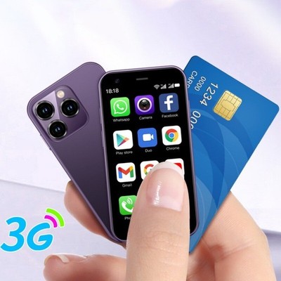 3'' Android Unlocked 3G Mini Cellphone Small Phone Pocket Smartphone 2+16GB