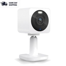 Smart Home Security Camera: 1080p with Color Night Vision Instant Alerts