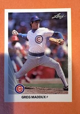 1990 Leaf - Greg Maddux #25