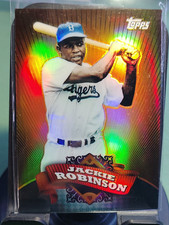Topps 2010 Chrome Jackie Robinson #BC-5 Target Exclusive Brooklyn Dodgers