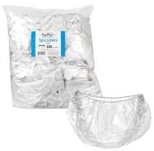 Disposable Spa Liners Fit All Pedicure Spas Clear 100 Count Professional