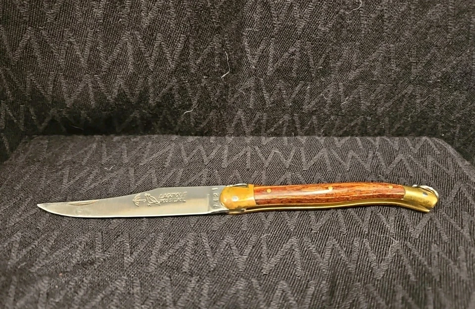 Raro. Vintage. Cuchillo Plegable 7" Laguiole Rossignol 7421. 440  Foto 2 de 4