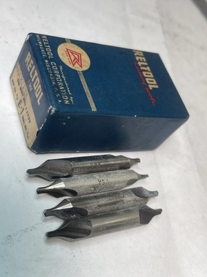 Reltool No.E-1 x 2'' Combo Drill Countersink Double Ended HSS Qty.4 (26MY212)