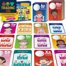 Emotions Learning Flashcards for Kids, 26 Feelings Cards with Built-In Mirror, S