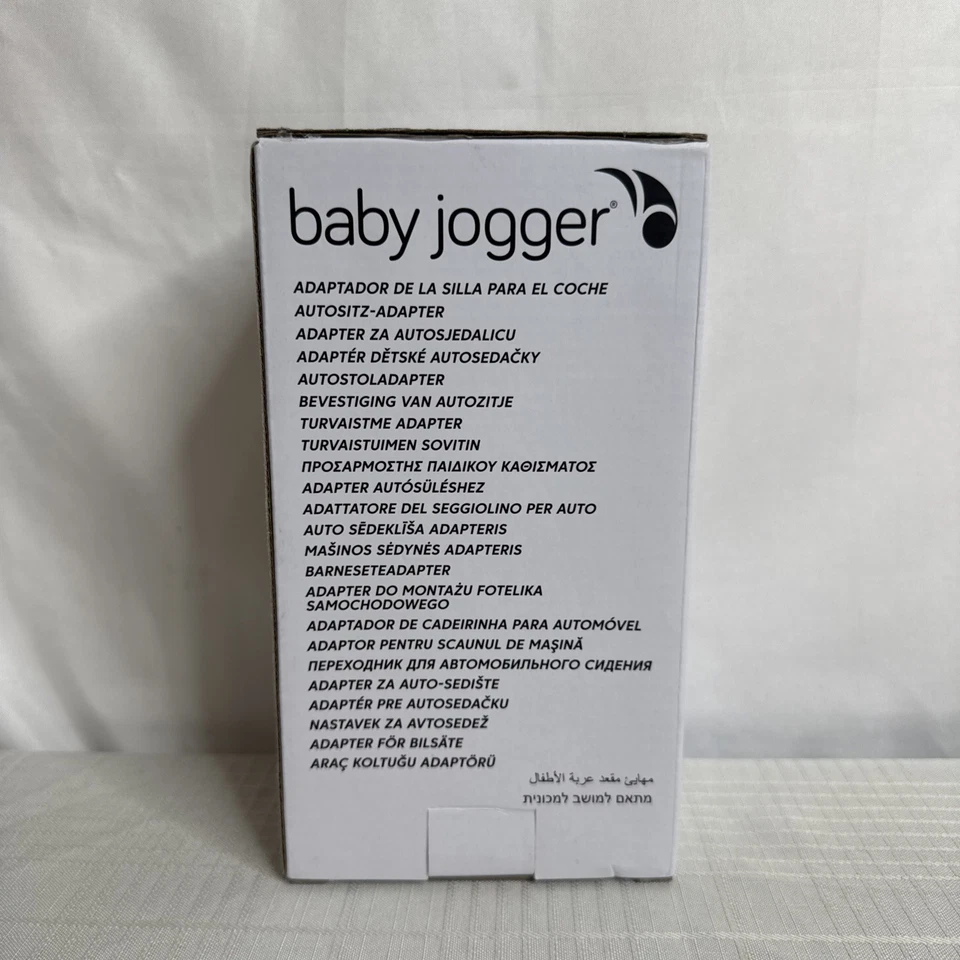 Adaptador de asiento de coche Baby Jogger City Select negro lunar par Click Connect NUEVO Foto 2 de 4