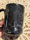 Vintage Dale Earnhardt Coffee Mug Cup NASCAR #3 Black W Raised Metal Emblem — photo 5